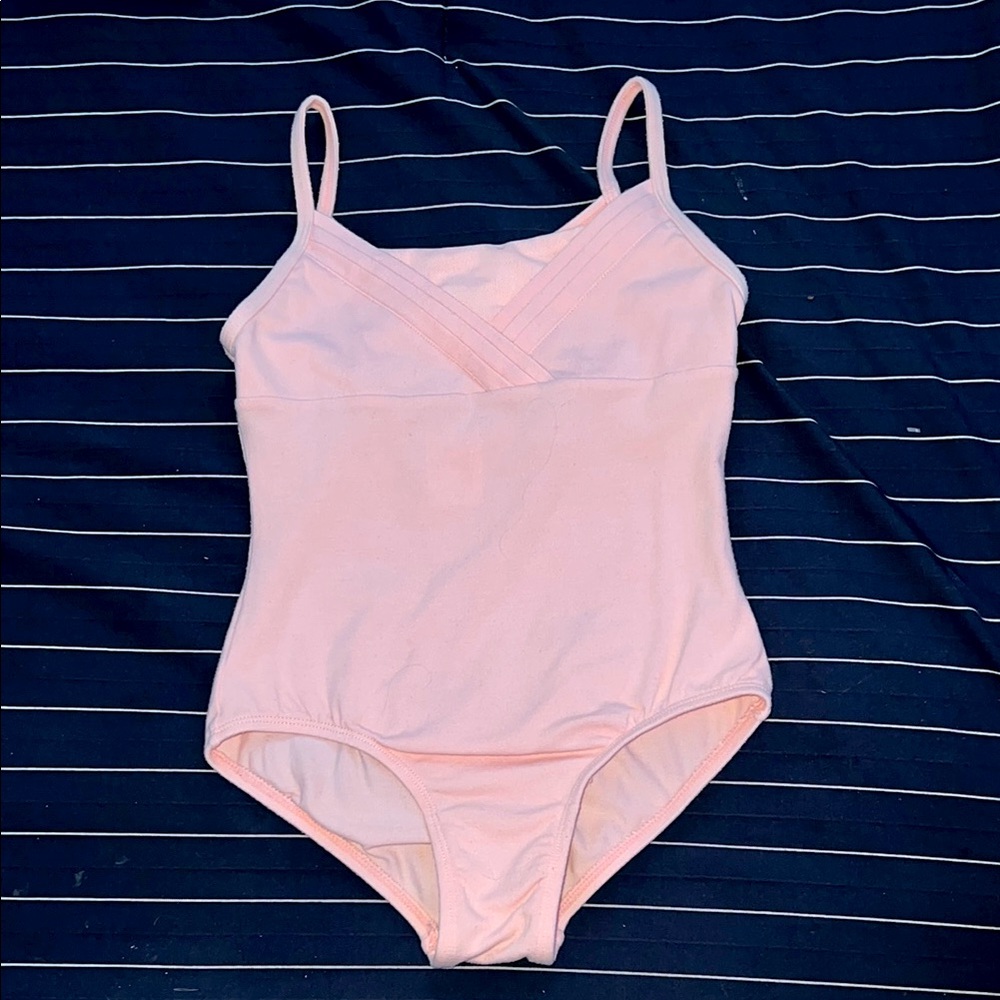 Light pink leotard with light pink tutu
